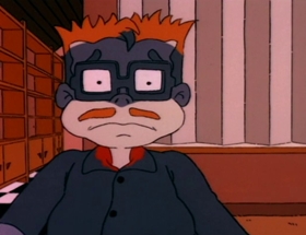 Screenshots from the 1992 Klasky Csupo cartoon The Santa Experience