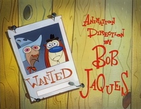 Screenshots from the 1992 Spumco cartoon Out West