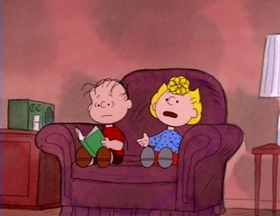 Screenshots from the 1992 Bill Melendez Productions cartoon It