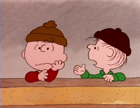 Screenshots from the 1992 Bill Melendez Productions cartoon It