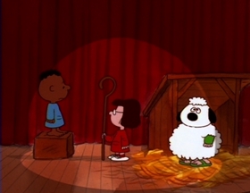 Screenshots from the 1992 Bill Melendez Productions cartoon It