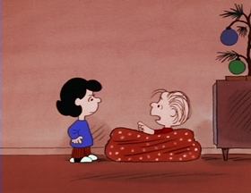 Screenshots from the 1992 Bill Melendez Productions cartoon It