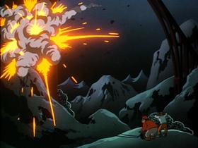 Screenshots from the 1992 Warner Bros. Television cartoon Christmas With the Joker