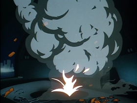 Screenshots from the 1992 Warner Bros. Television cartoon Christmas With the Joker