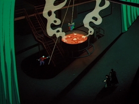 Screenshots from the 1992 Warner Bros. Television cartoon Christmas With the Joker