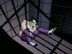 Screenshots from the 1992 Warner Bros. Television cartoon Christmas With the Joker
