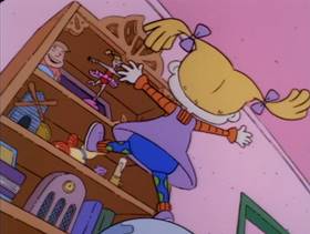 Screenshots from the 1993 Klasky Csupo cartoon Toys in the Attic