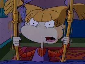 Screenshots from the 1993 Klasky Csupo cartoon Toys in the Attic