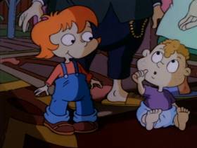 Screenshots from the 1993 Klasky Csupo cartoon Toys in the Attic