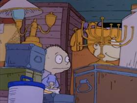 Screenshots from the 1993 Klasky Csupo cartoon Toys in the Attic