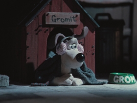 Screenshots from the 1993 Aardman cartoon The Wrong Trousers