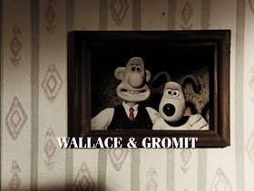 Screenshots from the 1993 Aardman cartoon The Wrong Trousers