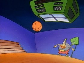 Screenshots from the 1993 Games Animation cartoon No Pain, No Gain