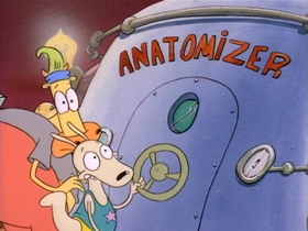 Screenshots from the 1993 Games Animation cartoon No Pain, No Gain