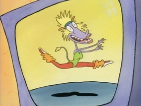 Screenshots from the 1993 Games Animation cartoon No Pain, No Gain