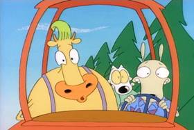 Screenshots from the 1993 Games Animation cartoon Who Gives a Buck