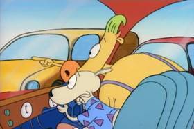 Screenshots from the 1993 Games Animation cartoon Who Gives a Buck