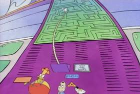 Screenshots from the 1993 Games Animation cartoon Who Gives a Buck