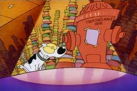 Screenshots from the 1993 Games Animation cartoon Who Gives a Buck