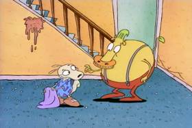 Screenshots from the 1993 Games Animation cartoon Who Gives a Buck