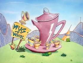 Screenshots from the 1993 Games Animation cartoon Carnival Knowledge