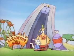 Screenshots from the 1993 Games Animation cartoon Carnival Knowledge