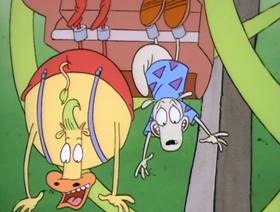 Screenshots from the 1993 Games Animation cartoon Carnival Knowledge