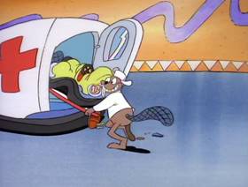 Screenshots from the 1993 Games Animation cartoon Carnival Knowledge