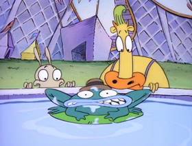 Screenshots from the 1993 Games Animation cartoon Carnival Knowledge