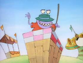 Screenshots from the 1993 Games Animation cartoon Carnival Knowledge