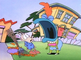 Screenshots from the 1993 Games Animation cartoon Leap Frogs