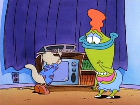 Screenshots from the 1993 Games Animation cartoon Leap Frogs