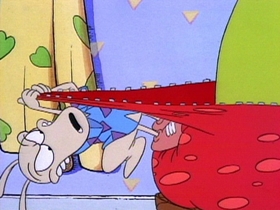 Screenshots from the 1993 Games Animation cartoon Leap Frogs