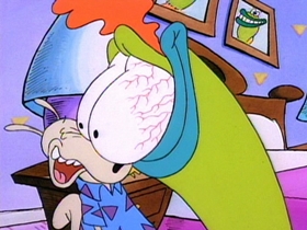 Screenshots from the 1993 Games Animation cartoon Leap Frogs