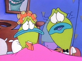 Screenshots from the 1993 Games Animation cartoon Leap Frogs