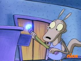 Screenshots from the 1993 Games Animation cartoon Bedfellows