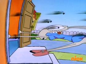 Screenshots from the 1993 Games Animation cartoon Bedfellows