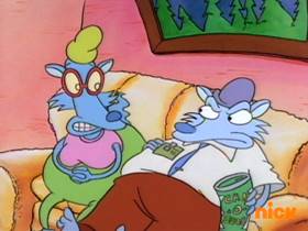 Screenshots from the 1993 Games Animation cartoon Bedfellows