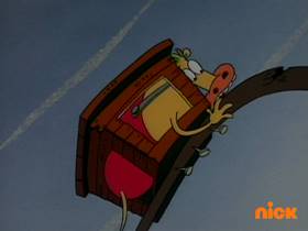 Screenshots from the 1993 Games Animation cartoon Bedfellows