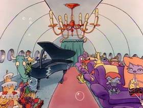 Screenshots from the 1993 Games Animation cartoon Jet Scream