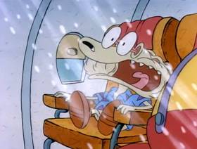 Screenshots from the 1993 Games Animation cartoon Jet Scream