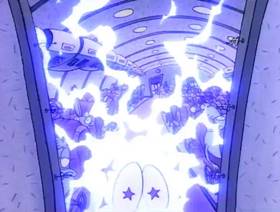 Screenshots from the 1993 Games Animation cartoon Jet Scream