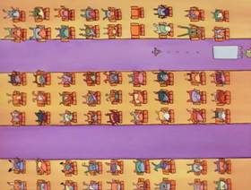 Screenshots from the 1993 Games Animation cartoon Jet Scream