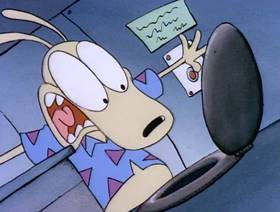 Screenshots from the 1993 Games Animation cartoon Jet Scream