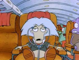 Screenshots from the 1993 Games Animation cartoon Jet Scream