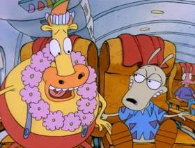 Screenshots from the 1993 Games Animation cartoon Jet Scream