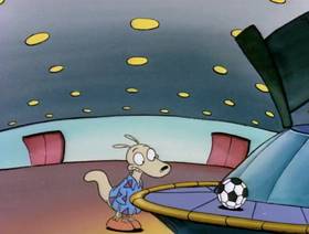 Screenshots from the 1993 Games Animation cartoon Jet Scream