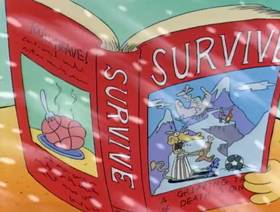 Screenshots from the 1993 Games Animation cartoon Jet Scream