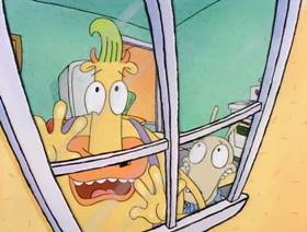 Screenshots from the 1993 Games Animation cartoon Jet Scream