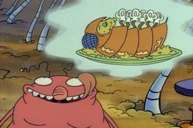 Screenshots from the 1993 Games Animation cartoon Dirty Dog